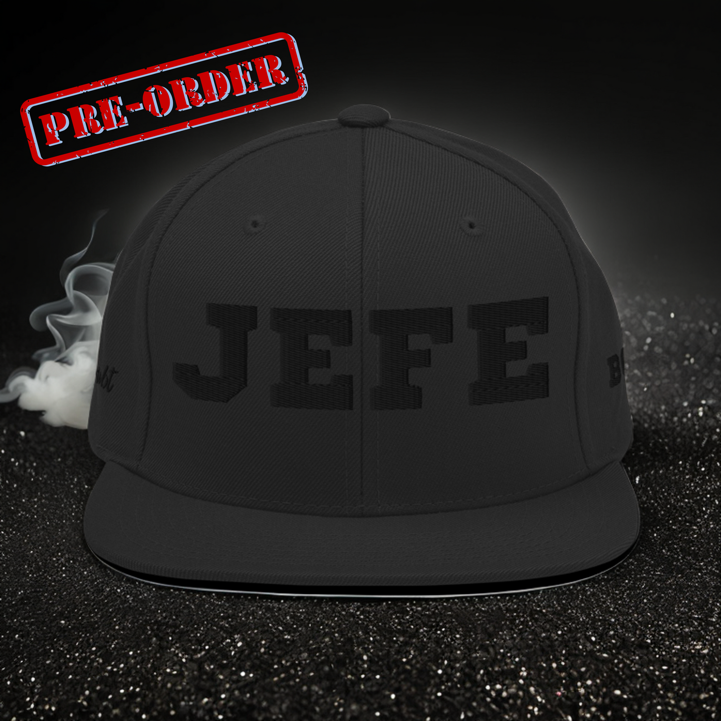 (PRE-ORDER) | Jefe Topper Snapback| All Black Detail