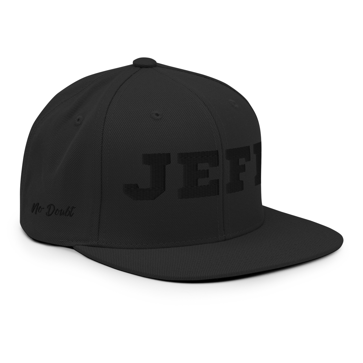 (PRE-ORDER) | Jefe Topper Snapback| All Black Detail