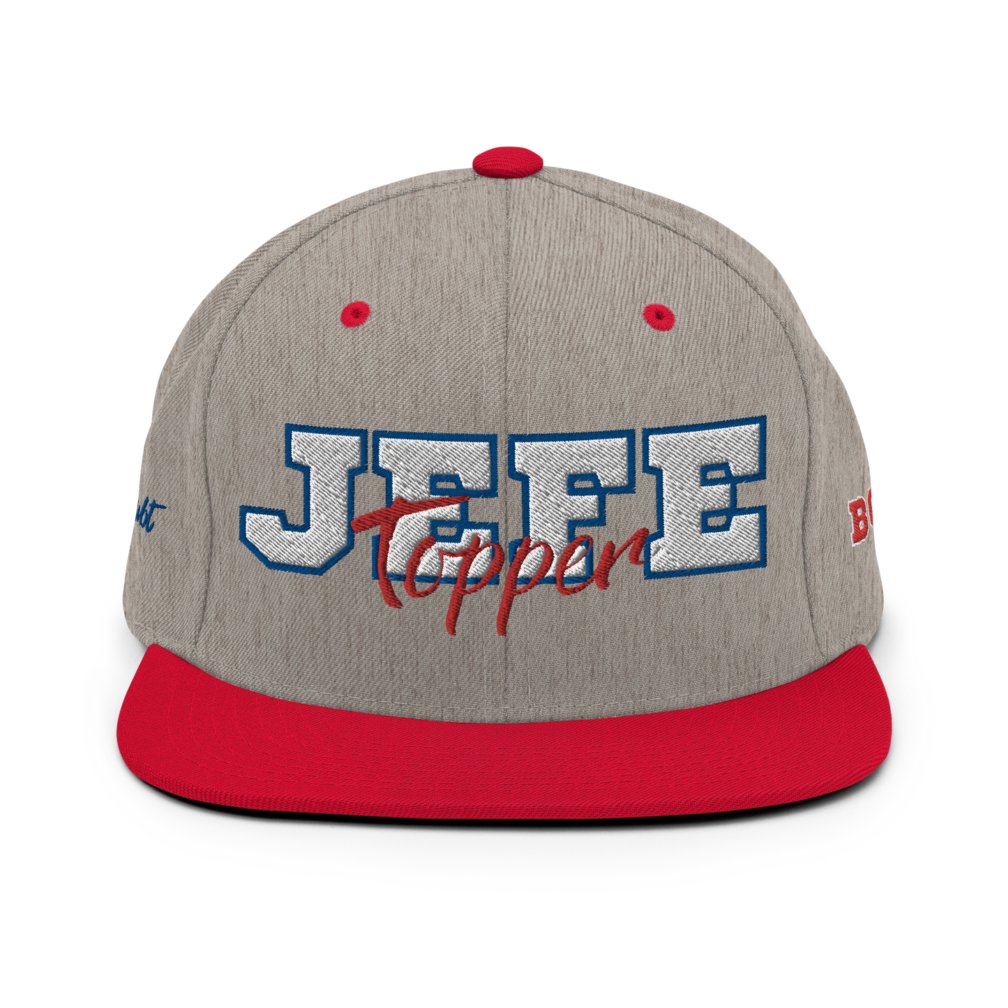 Jefe Topper Snapback | Heather/Red/White/Blue