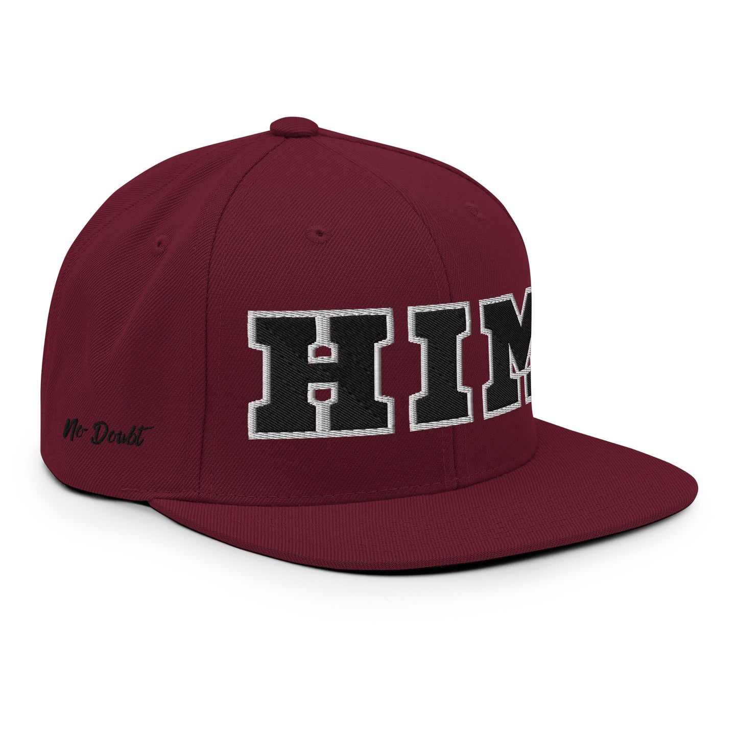 (PRE-ORDER) | I AM HIM Topper Snapback | Maroon and Black