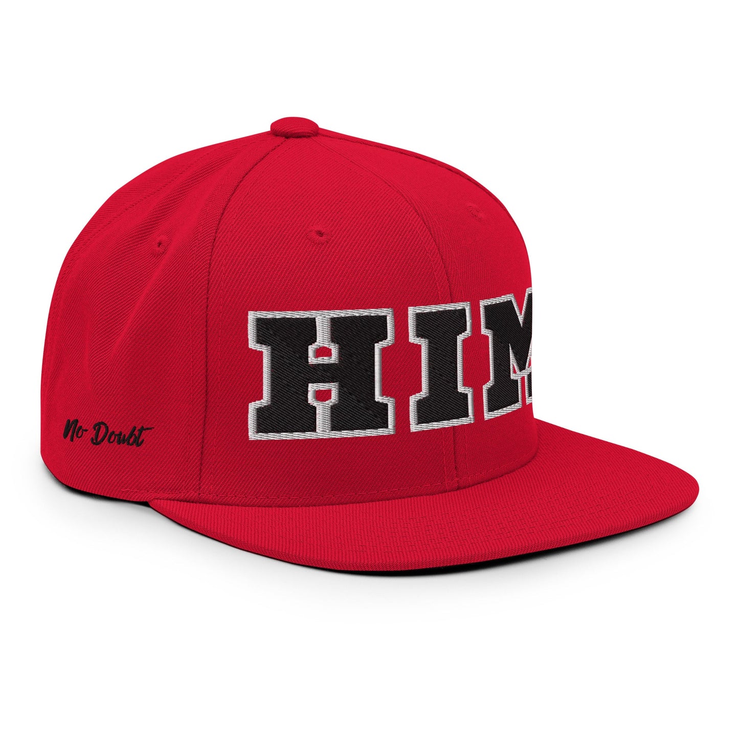 (PRE-ORDER) | I AM HIM Topper Snapback | Red and Black