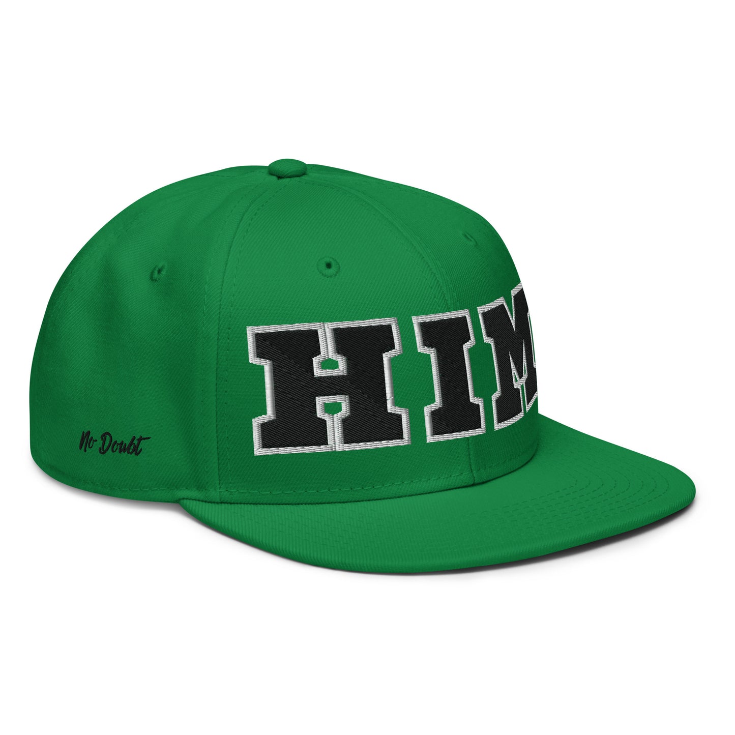 (PRE-ORDER) | I AM HIM Topper Snapback | Kelly Green and Black